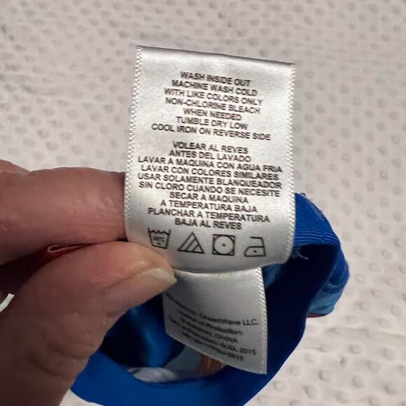 Superman Superhero Short-Sleeve Swim Top / Size: 2T - Picture 5 of 5